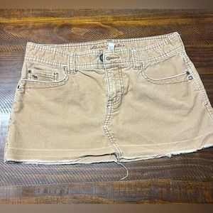 VINTAGE Abercrombie and Fitch cord miniskirt
